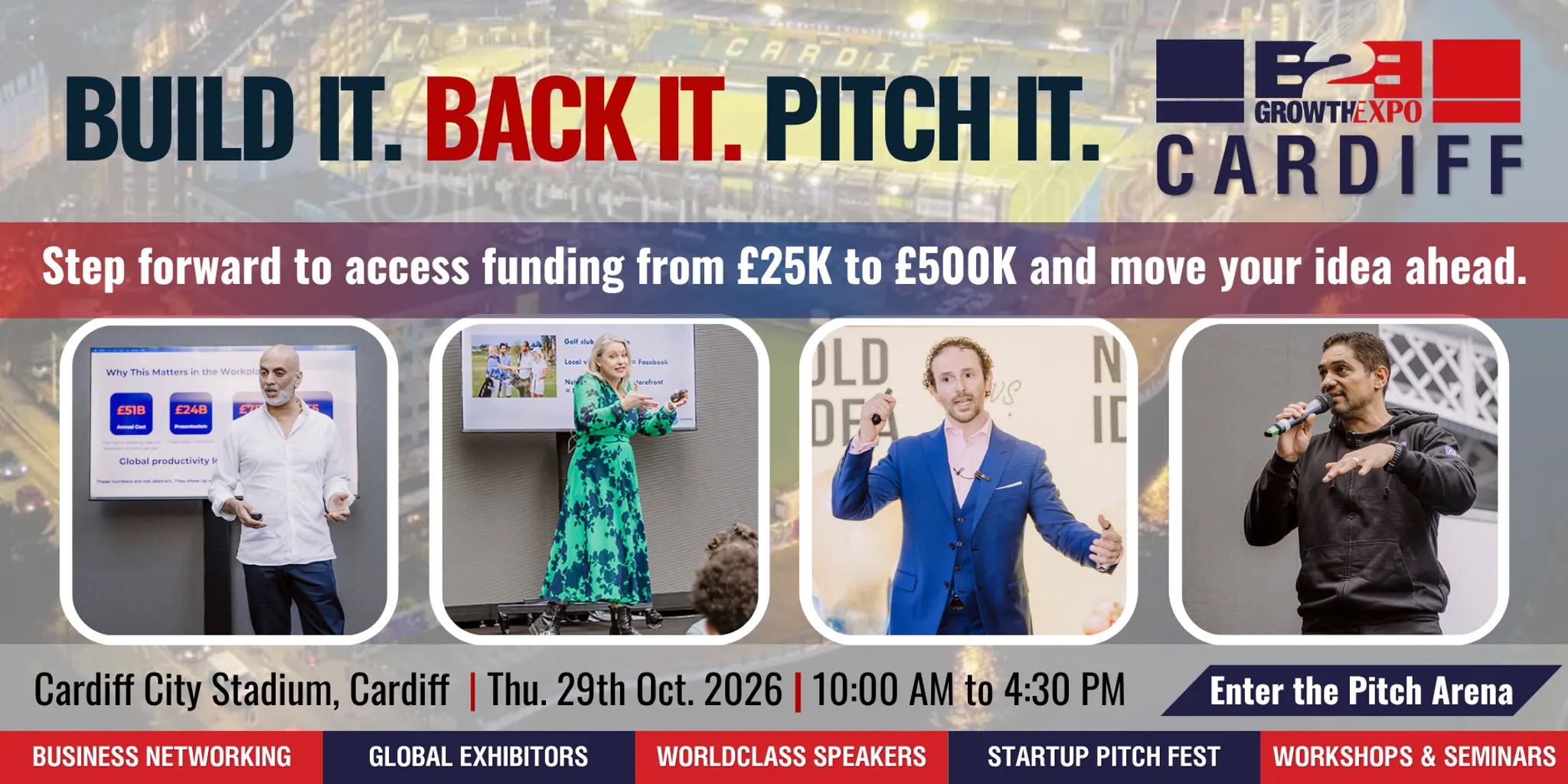 Cardiff B2B Growth Expo 2026 | Join us for  Investment Pitch Fest